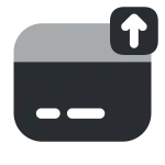Card Send SVG Icon